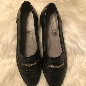 Bottino | Shoes | Bottino Black Leather Slip On Shoes Mens  display picture 2